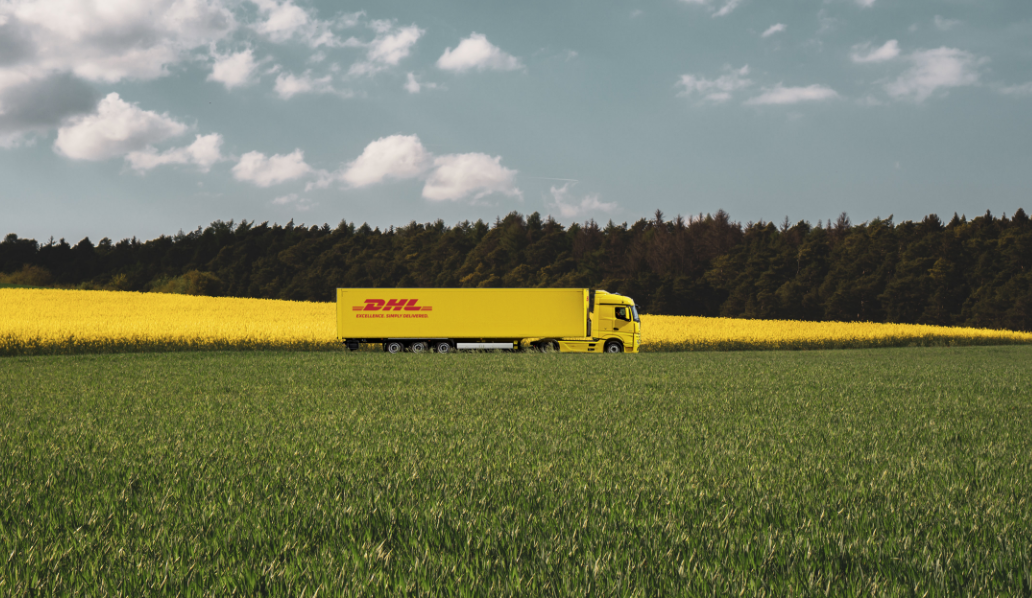 DHL lastbil